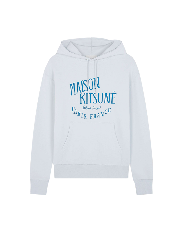 Maison Kitsune Hoodie Palais Royal Classic Grey Blue