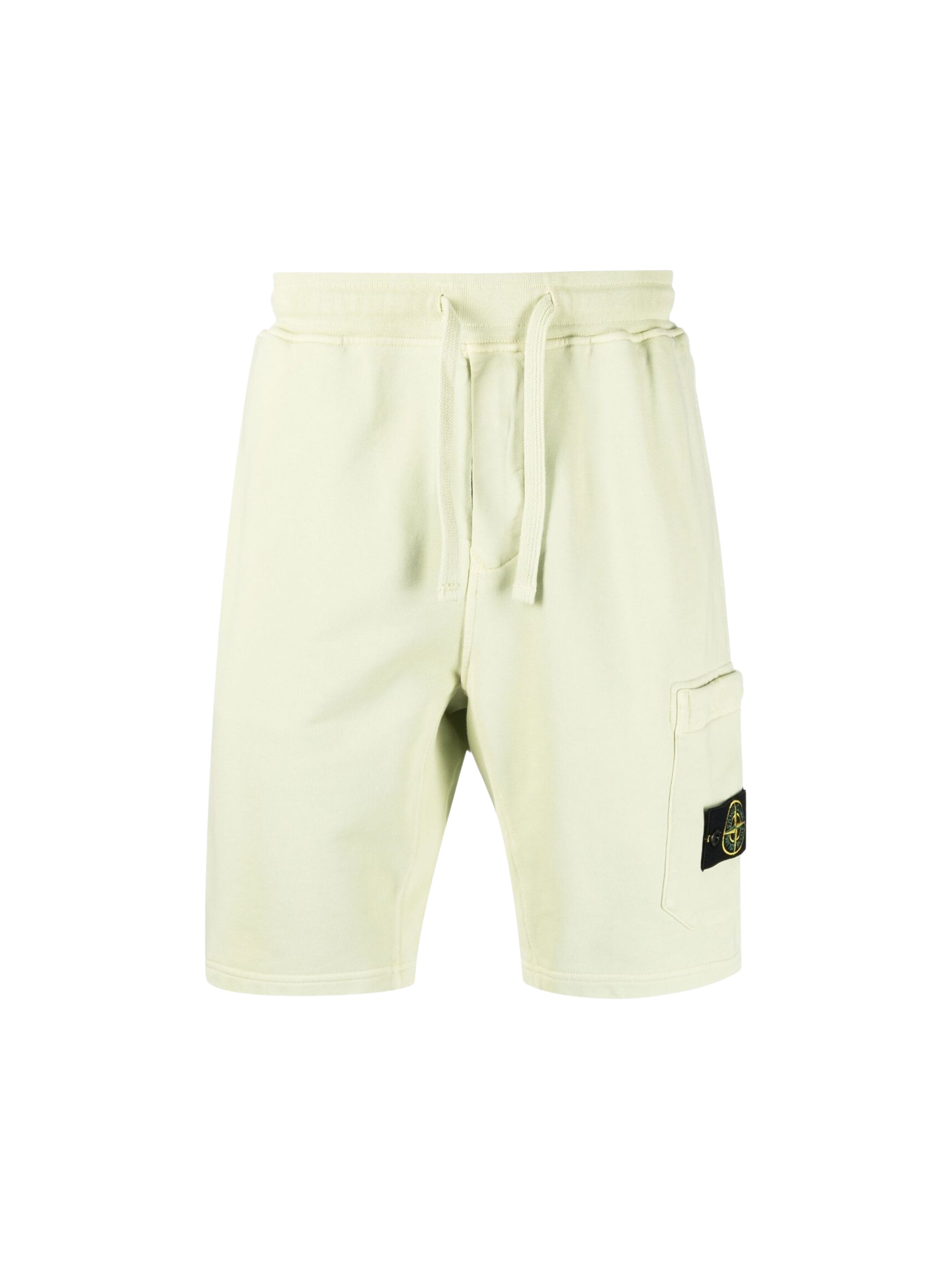 Stone Island Shorts Logo Cream