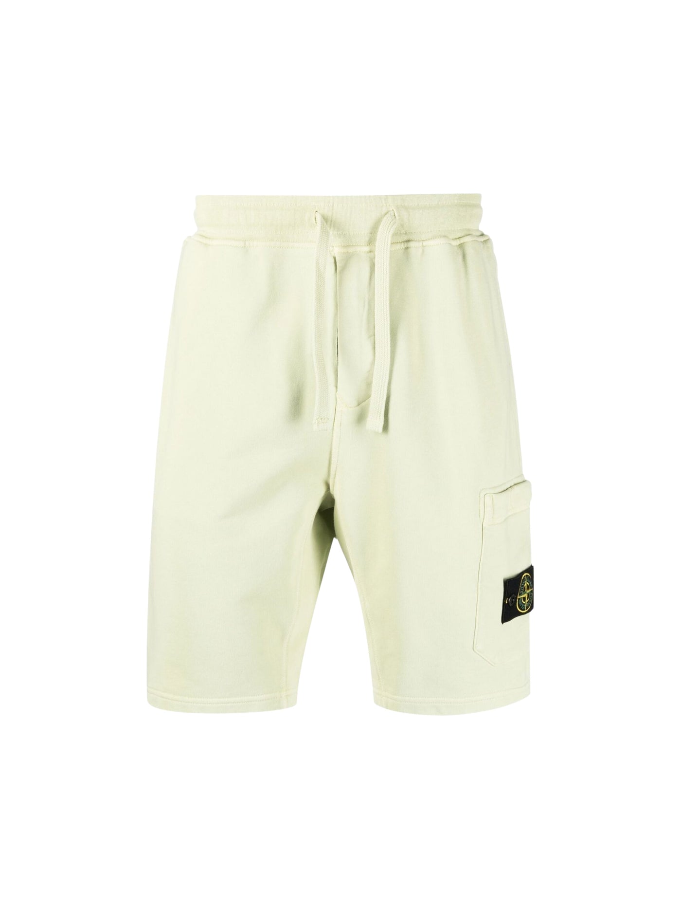 Stone Island Shorts Logo Cream