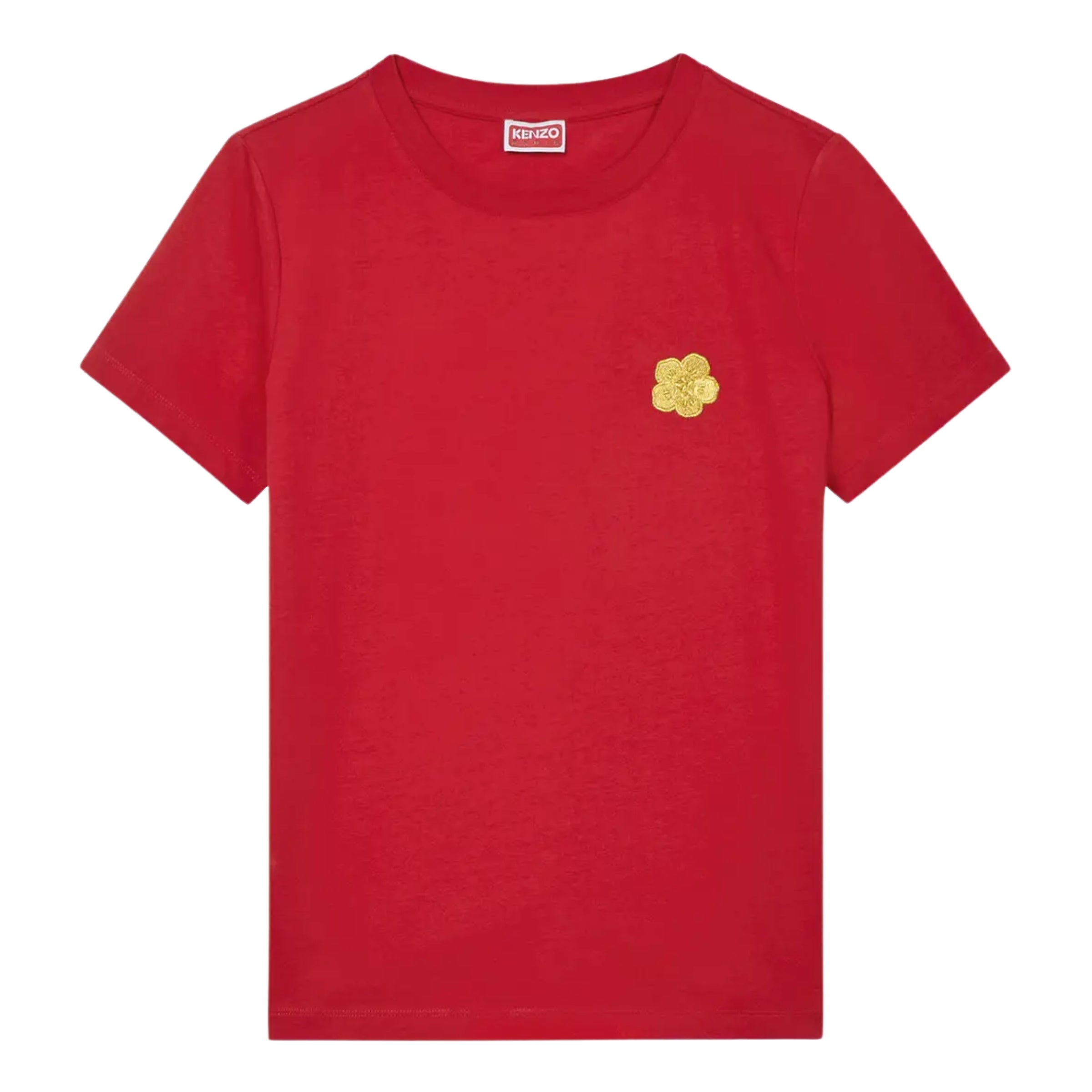 Kenzo T-Shirt Ladies Boke Flower Red
