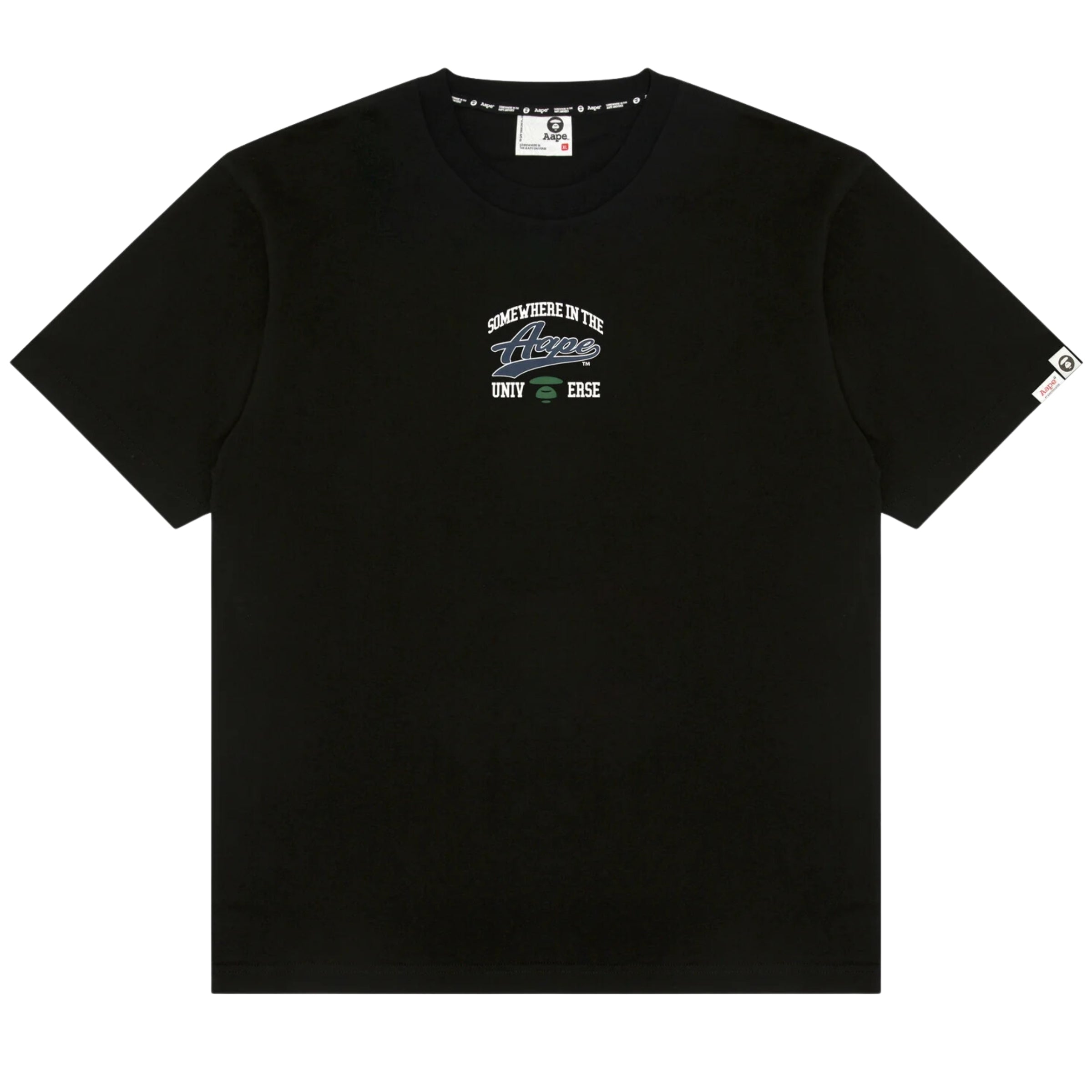 Aape T-Shirt Somewhere In The Universe Black