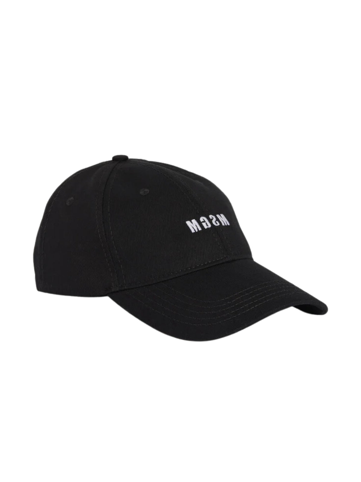 Msgm Cap Logo Black