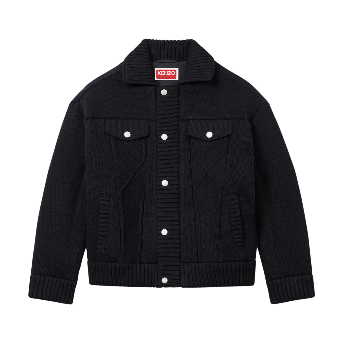 Kenzo Jacket Knit Black