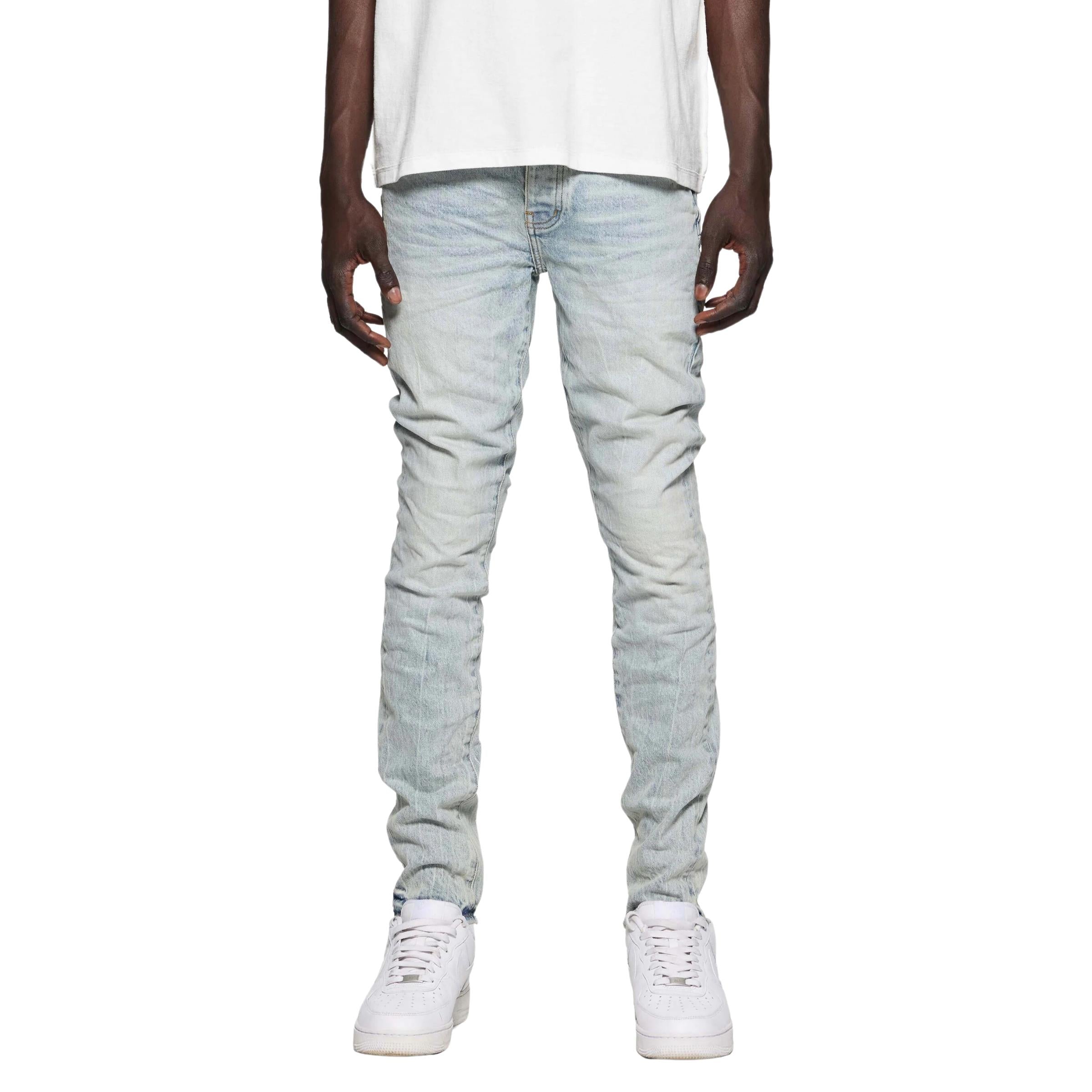 Purple Jeans Wash Blue-Brown