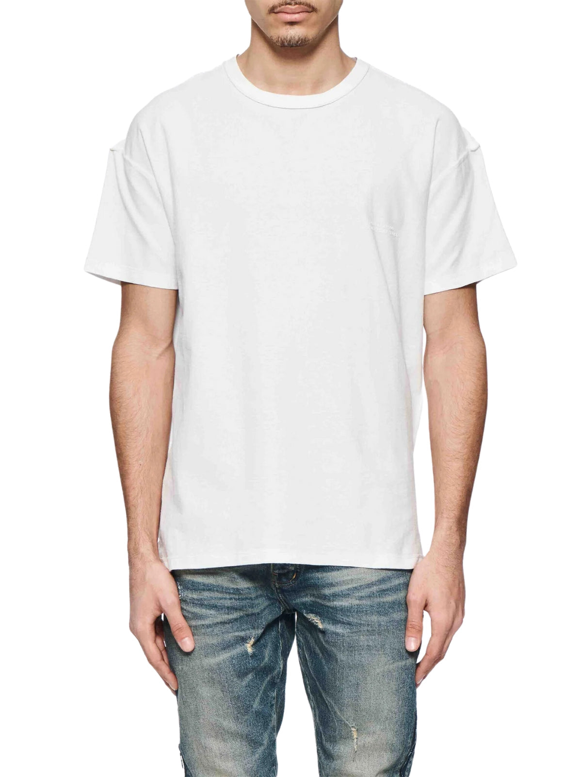 Purple T-Shirt White