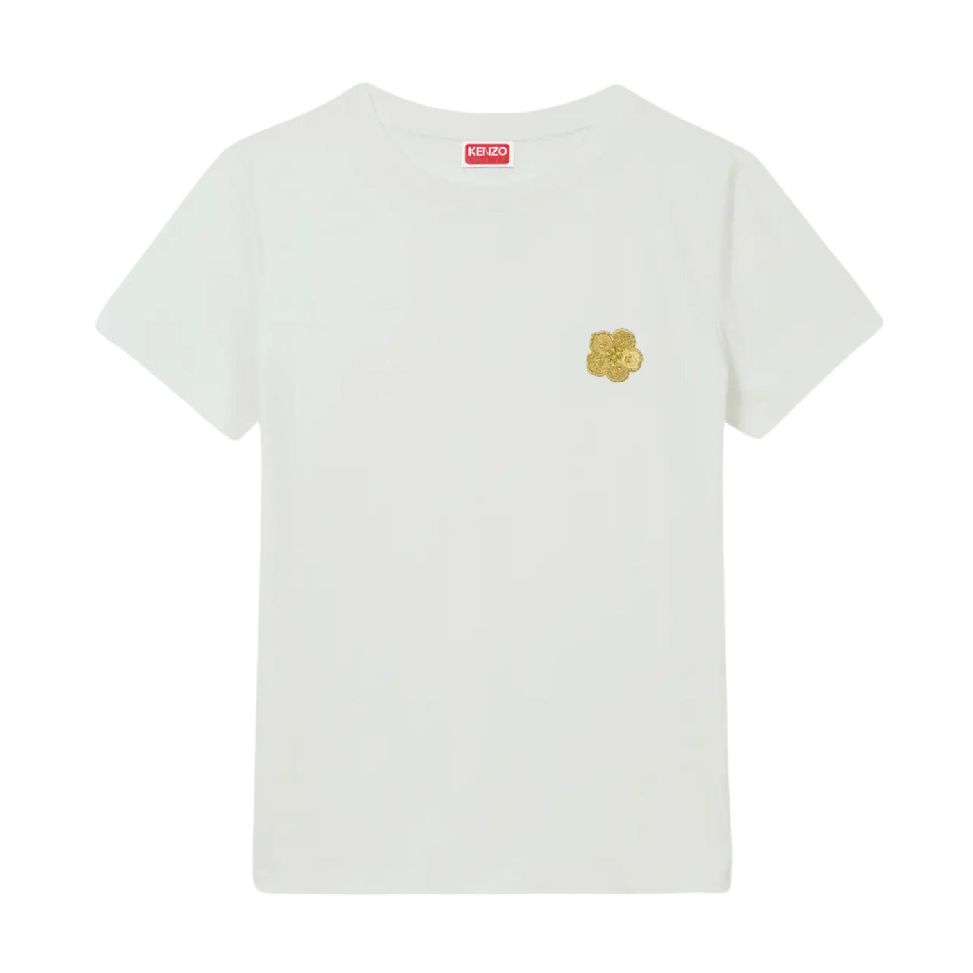 Kenzo T-Shirt Ladies Boke Flower White