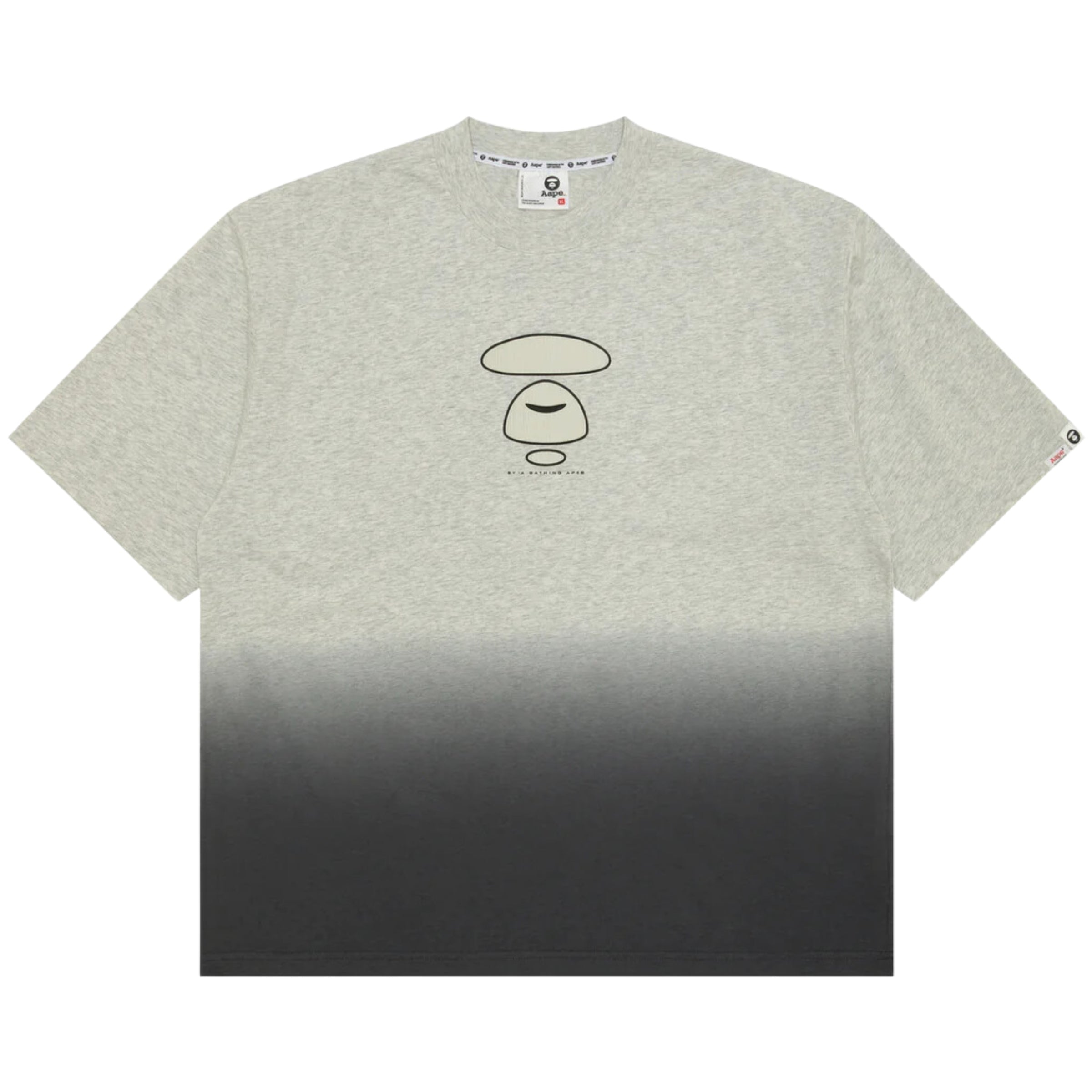 Aape T-Shirt Two Tone Heather Grey