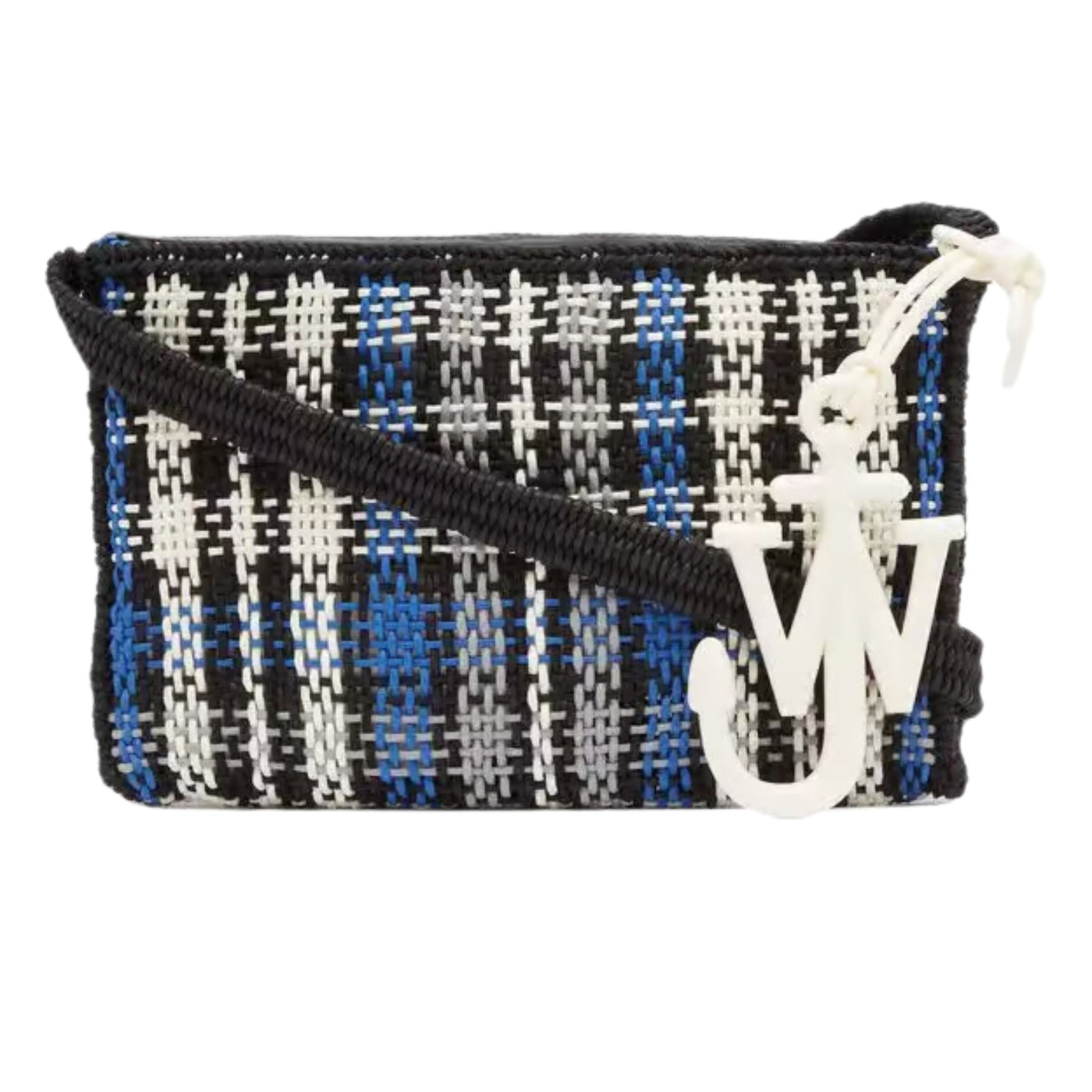 Jw Anderson Bag Checked Market Blue-Black