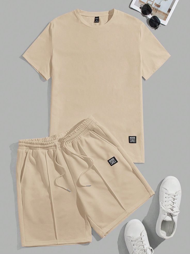 Combo Brown T-shirt and Shorts