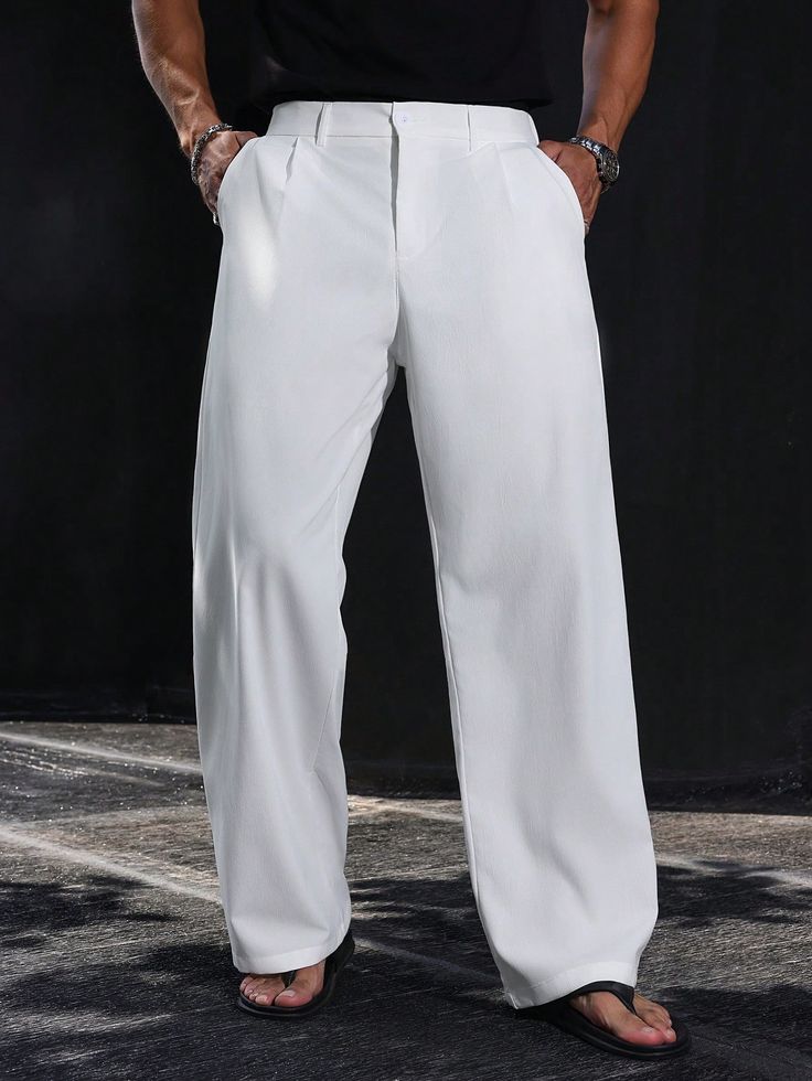 White Cargo Pants