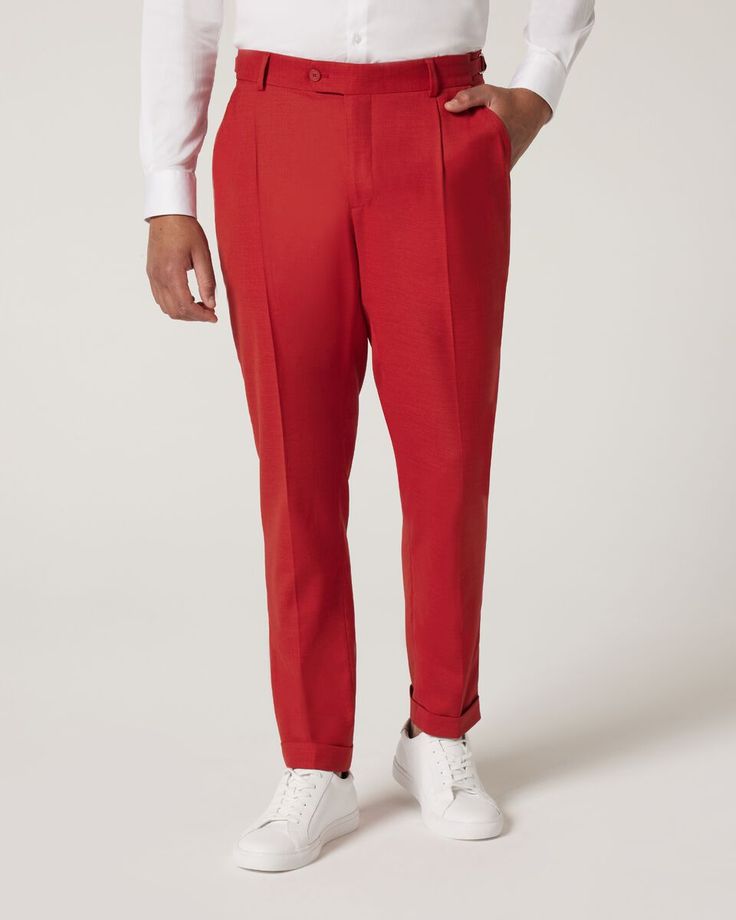 Red Cargo Pants