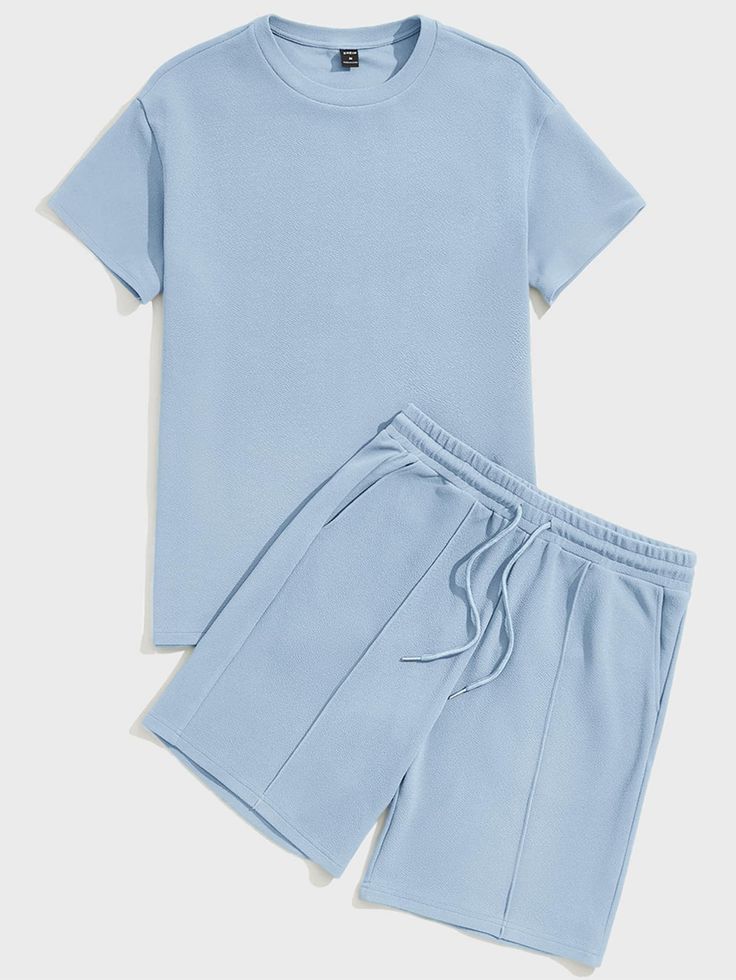 Combo Blue T-shirt and Shorts