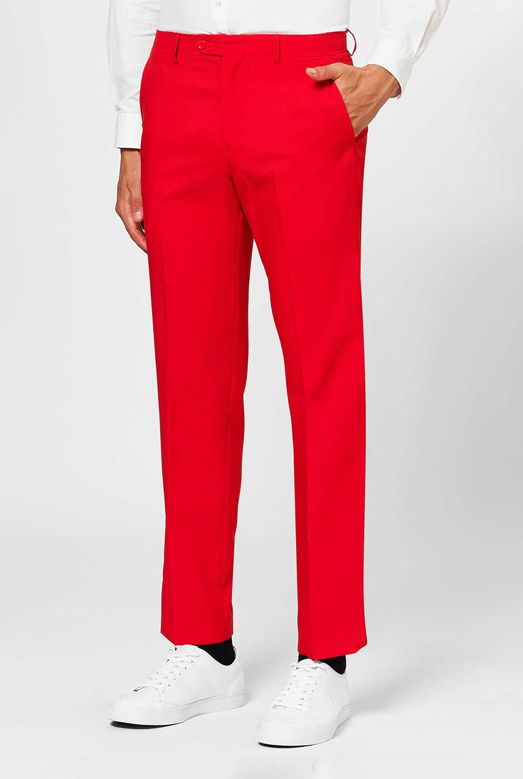 Red Cargo Pants